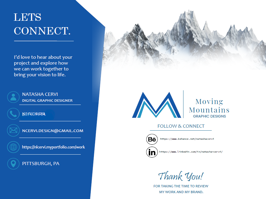 Moving Mountains design work