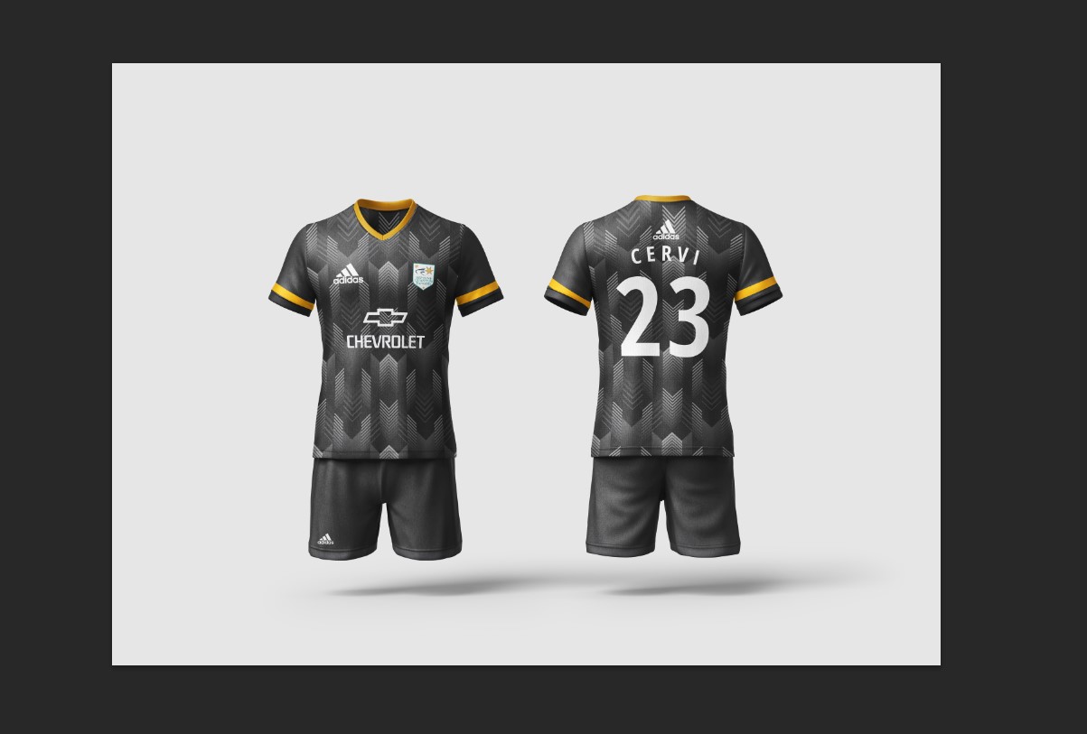 Neptune Rangers uniform design mockup